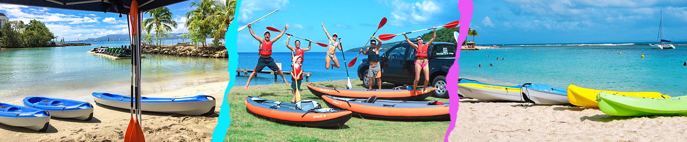 Excursion kayak - Guadeloupe