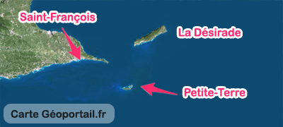 carte excursion Petite-Terre