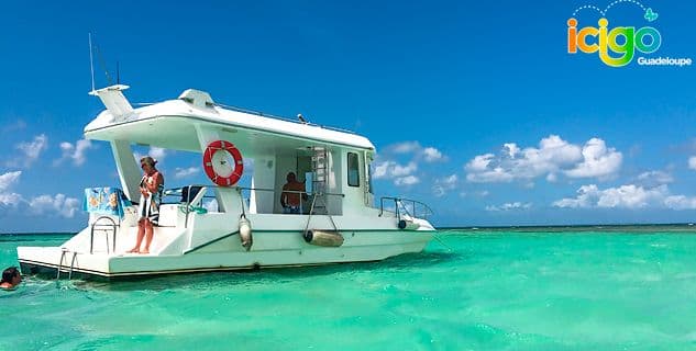 Boat trip to Îlet Caret, Guadeloupe