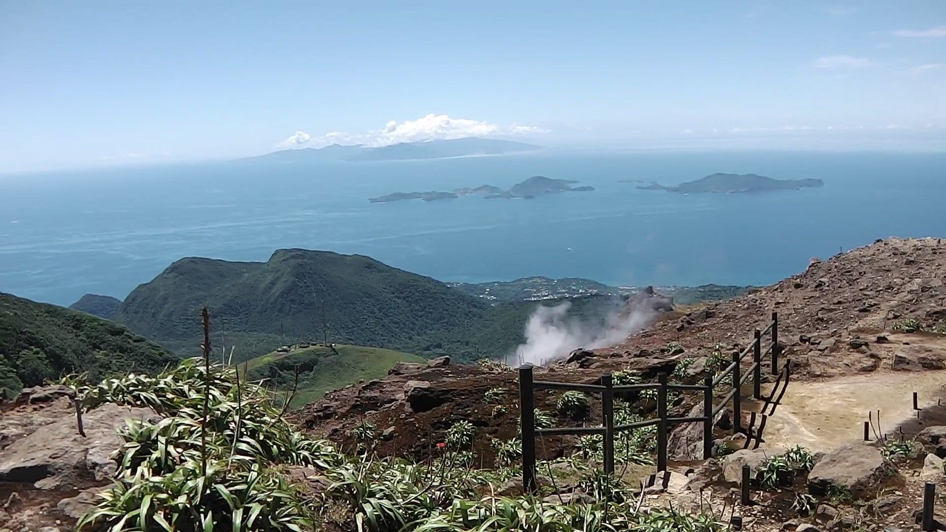 The emerald-green lagoon of Petite-Terre, Guadeloupe