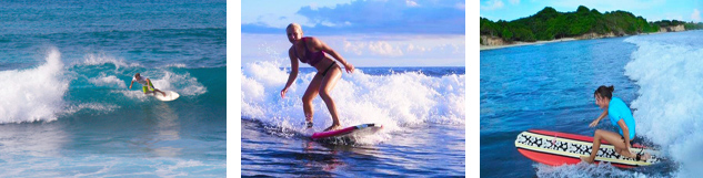 les belles vagues de la guadeloupe