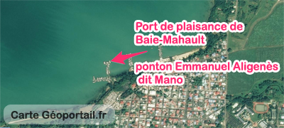 carte IDILE baie mahault