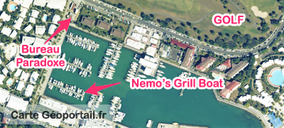 Carte Nemo's Grill Boat