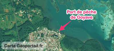 carte location kayak guadeloupe