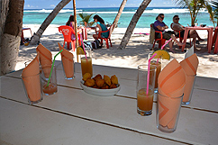 Apéritif restaurant de la plage du souffleur