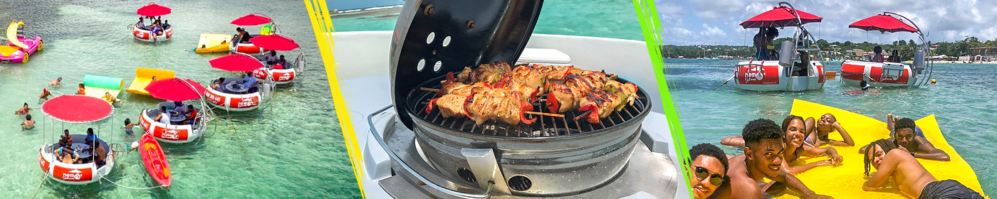 Location BBQ boat guadeloupe