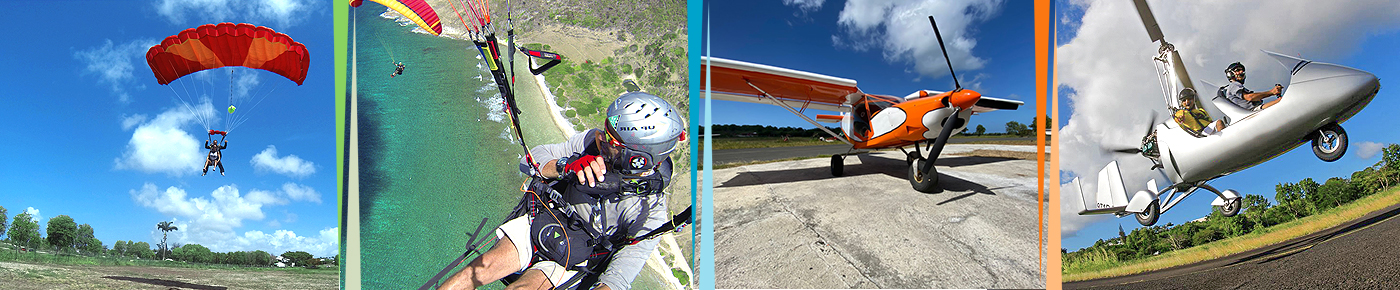 Activités aériennes en Guadeloupe