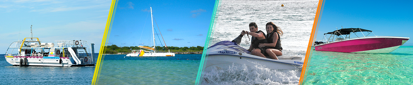 Activités en mer en Guadeloupe