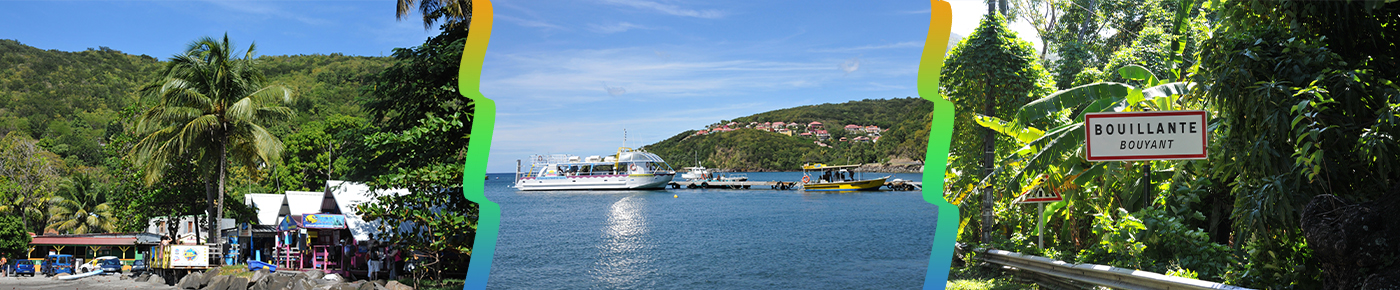 Excursion Guadeloupe départ Bouillante