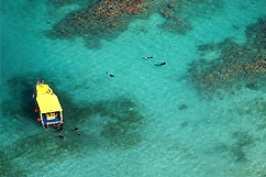 Bateau Noa plongée dans le lagon