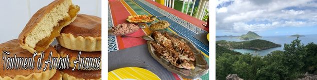 Tourments d'amour et gastronomie aux saintes
