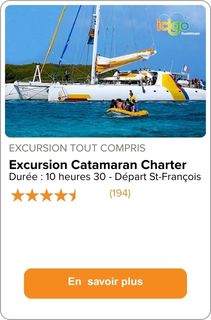 Marie-Galante en catamarran charter