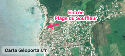 carte bouée tractée port louis et sainte-anne