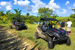 halte pendant l'excursion en buggy quad en guadeloupe