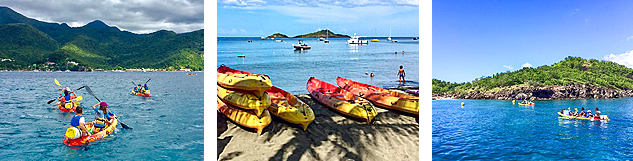 Excursion en kayak Réserve Cousteau