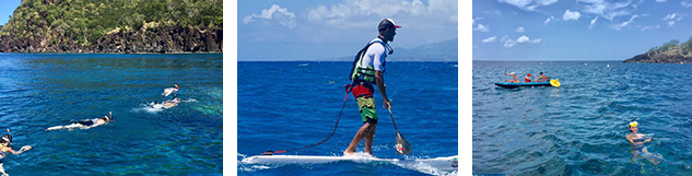 Excursion Réserve Cousteau en kayak