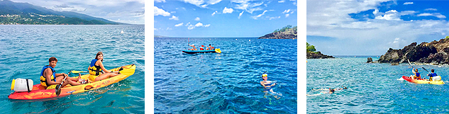 Randonnée Réserve Cousteau en kayak
