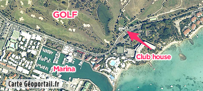 Carte d'accès golf Saint-François