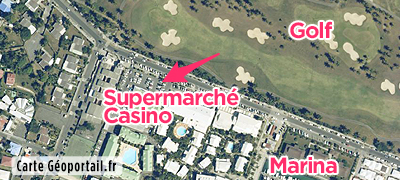 Carte supermarché casino saint-francois