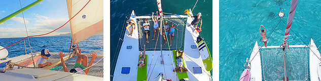 catamaran voile excursion caret