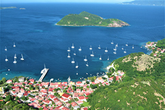 vue aerienne les saintes