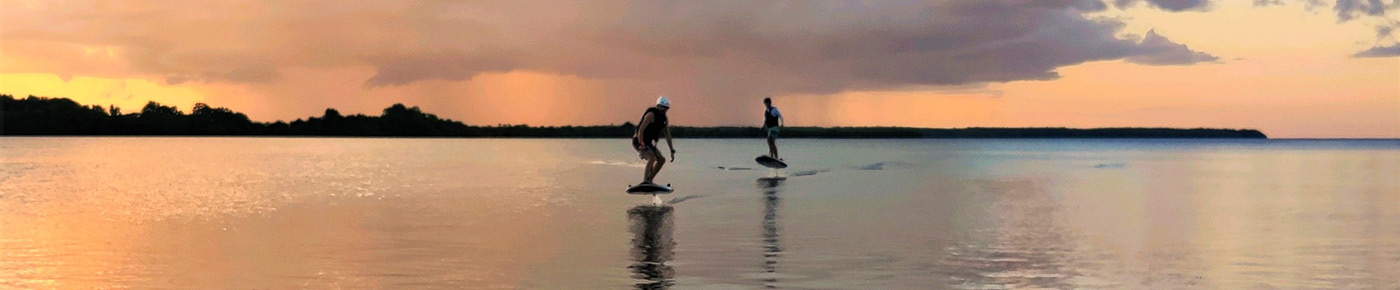 Initiation surf électrique - Guadeloupe