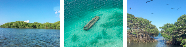 excursion en speed-boat grand cul-de-sac marin