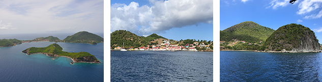 excursion en bateau rapide vers les saintes