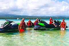 excursion jet-ski grand cul-de-sac marin