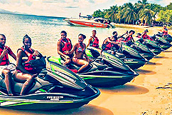 excurison guadeloupe en jet ski