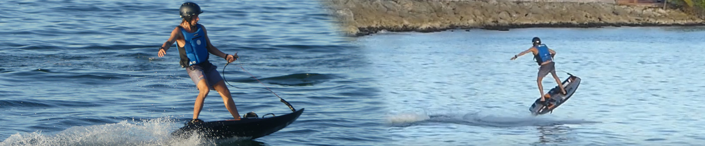 Surf électrique - Guadeloupe