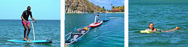 location paddle et seabob et kayak archipel les saintes