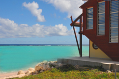 Cabane à la plage