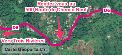 carte randonnée à cheval Trois Rivières