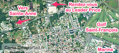 Carte supermarché Leader Price saint-francois