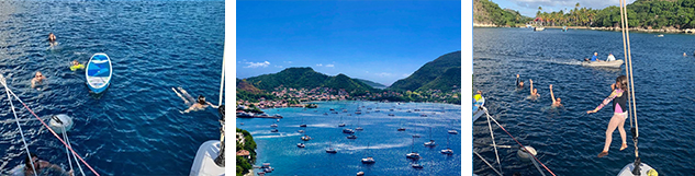 baignade aux saintes