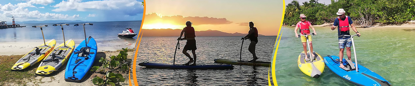 Excursion 1/2 journée en step-paddle - Guadeloupe