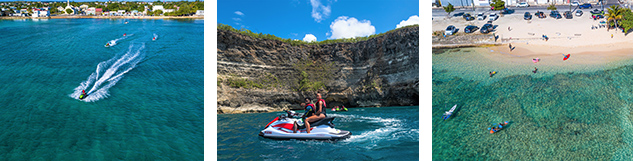 randonnée jetski guadeloupe