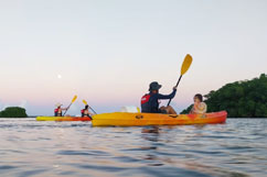 Kayak sunset