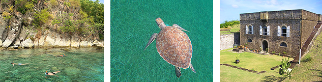 excursion les saintes en bateau rapide