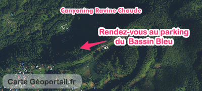 Carte randonnée Soufrière