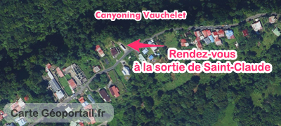 Carte randonnée Soufrière