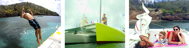 guadeloupe excursion les saintes catamaran