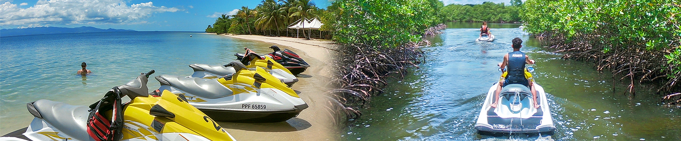 randonnée jet-ski à Port Louis - Guadeloupe