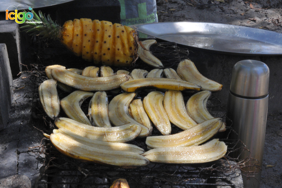 grill bananes ananas