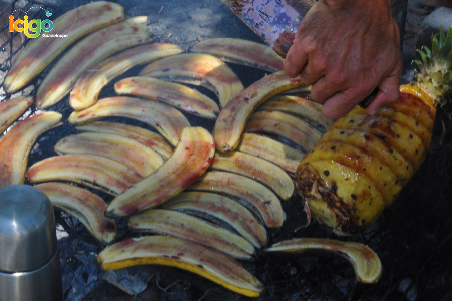 preparation bananes flambees