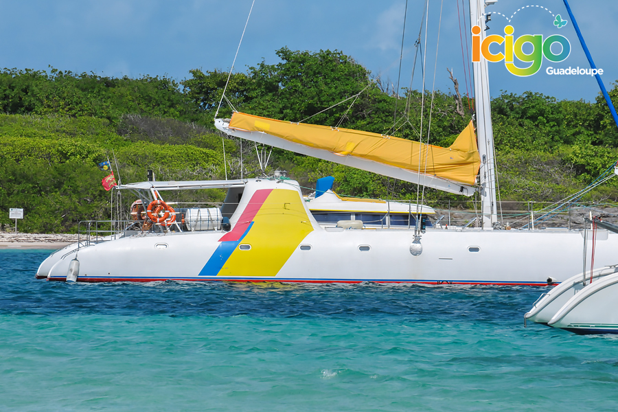 visite petite terre catamaran