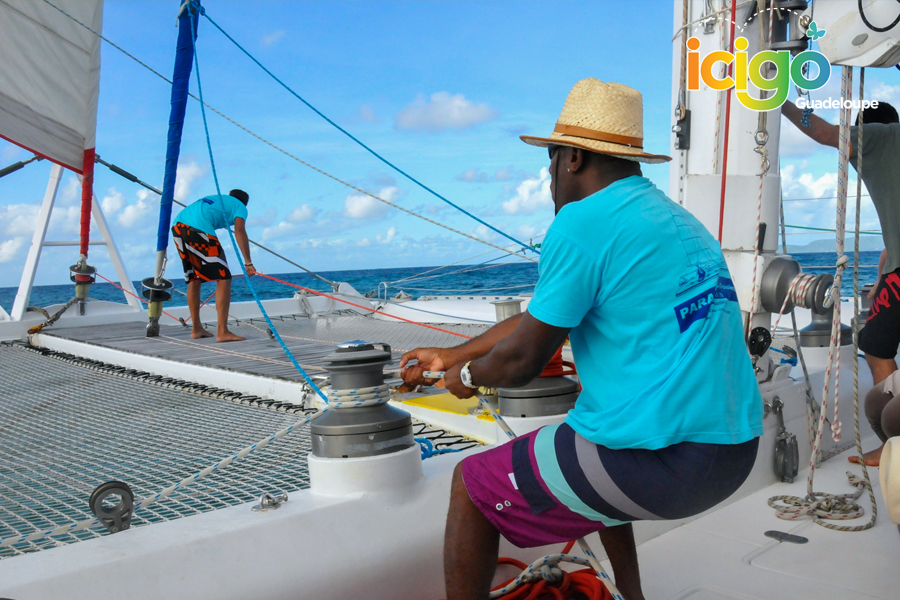 visite petite terre catamaran