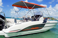 Location bateau moteur gosier