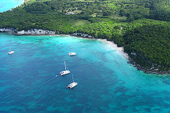 Photo aérienne de l&#039;anse Canot